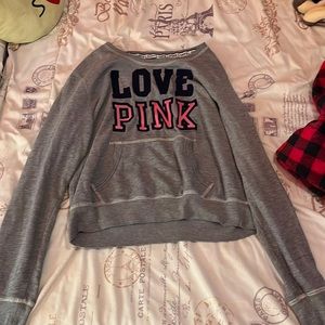 Size Large PINK sweatshirt.